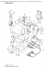 541A  -  Opt:remote Control  Assy  Dual  (1) (541A - :     Dual (1))