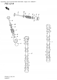 121A  -  Camshaft (121A -  )