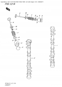 121A  -  Camshaft (121A -  )