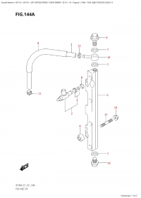 144A - Fuel Injector (E01,E03,E11) (144A -   (E01, E03, E11))