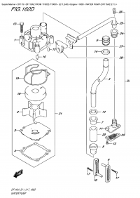 160D  -  Water Pump (Df115Az  E11) (160D -   (Df115Az E11))