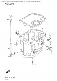 180B  -  Oil  Pan  (Df115At E01) (180B -   (Df115At E01))