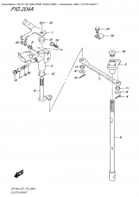 204A  -  Clutch  Shaft (204A -  )