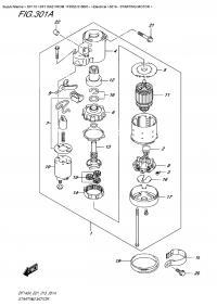 301A  -  Starting  Motor (301A -  )