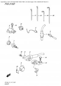 315D  -  Sensor (Df115Az  E11) (315D -  (Df115Az E11))