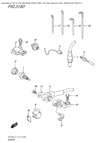 315D  -  Sensor (Df115Az  E11) (315D -  (Df115Az E11))