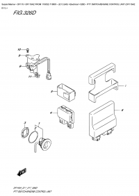 326D  -  Ptt Switch/engine  Control  Unit  (Df115Az  E11) (326D -   /    (Df115Az E11))