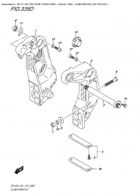 335D  -  Clamp  Bracket (Df115Az  E01) (335D -   (Df115Az E01))