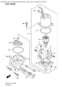 340B  -  Ptt  Motor  (Df115At  E01) (340B -   (Df115At E01))