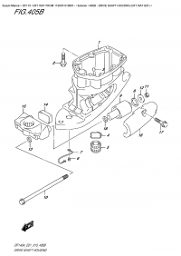 405B  -  Drive  Shaft  Housing (Df115At  E01) (405B -    (Df115At E01))