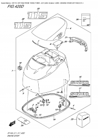 420D  -  Engine Cover  (Df115Az  E11) (420D -   () (Df115Az E11))