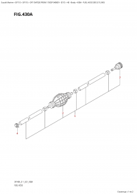 430A - Fuel Hose (E01,E11,E40) (430A -   (E01, E11, E40))