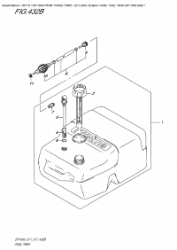 432B  -  Fuel Tank  (Df115Az  E40) (432B -   (Df115Az E40))