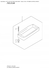 519A  -  Opt:remote  Control  Spacer (519A - :   )