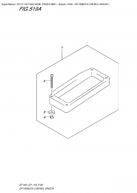 519A  -  Opt:remote  Control  Spacer (519A - :   )