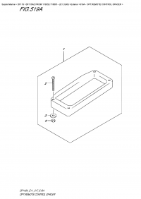 519A  -  Opt:remote  Control  Spacer (519A - :   )