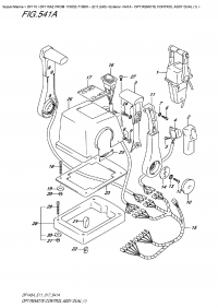 541A  -  Opt:remote  Control  Assy  Dual  (1) (541A - :     Dual (1))