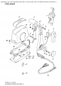 544A  -  Opt:remote  Control  Assy  Single  (1) (544A -    ,  (1))