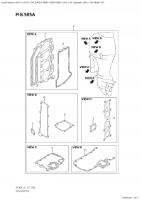585A - Opt:gasket Set (585A - :  )