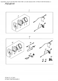 601A  -  Opt:multi  Function  Gauge  (1) (601A - : multi Function Gauge (1))