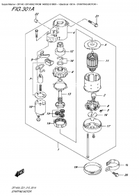 301A  -  Starting  Motor (301A -  )