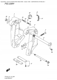 335H  -  Clamp  Bracket (Df140Az  E01) (335H -   (Df140Az E01))