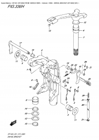 336H  -  Swivel  Bracket (Df140Az  E01) (336H -   (Df140Az E01))