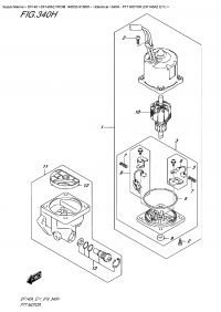 340H  -  Ptt  Motor  (Df140Az  E11) (340H -   (Df140Az E11))