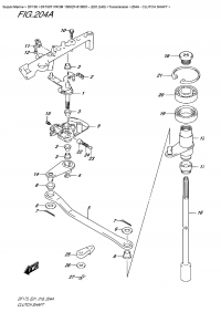 204A  -  Clutch Shaft (204A -  )