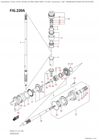 220A - Transmission (Df200At,Df175At,Df150At) (220A -  (Df200At, Df175At, Df150At))