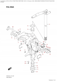 336A  -  Swivel  Bracket  (Df200At,Df175At,Df175Az,Df150At, (336A -   (Df200At, Df175At, Df175Az, Df150At,)