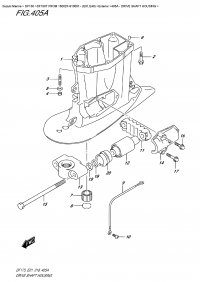 405A  -  Drive Shaft Housing (405A -   )