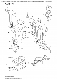 541A  -  Opt:remote  Control  Assy  Dual  (1) (541A - :     Dual (1))