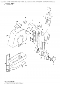 544A  -  Opt:remote  Control  Assy  Single  (1) (544A -    ,  (1))