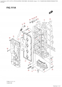 111A  -  Cylinder  Head  (Df200At,Df200Az,Df175At, (111A -    (Df200At, Df200Az, Df175At,)