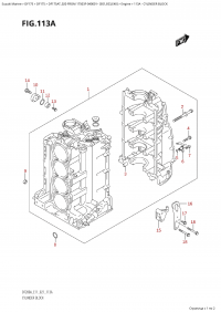 113A - Cylinder Block (113A -  )