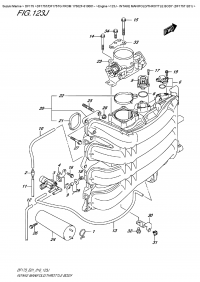 123J  -  Intake Manifold/throttle  Body  (Df175T  E01) (123J -   /   (Df175T E01))