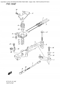 164E  -  Throttle Rod  (Df175T  E01) (164E -   (Df175T E01))