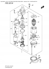 301A  -  Starting Motor (301A -  )