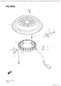 303A - Magneto (Df200At,Df200Az,Df175At,Df175Az) (303A -  (Df200At, Df200Az, Df175At, Df175Az))