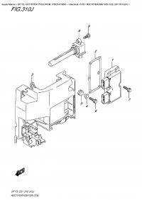 310J  -  Rectifier/ignition  Coil  (Df175T  E01) (310J -  /   (Df175T E01))