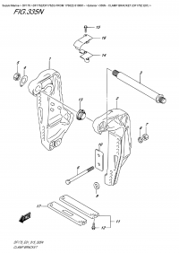 335N  -  Clamp Bracket  (Df175Z  E01) (335N -   (Df175Z E01))