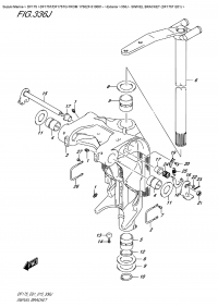 336J  -  Swivel Bracket (Df175T  E01) (336J -   (Df175T E01))