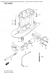 405A  -  Drive Shaft Housing (405A -   )