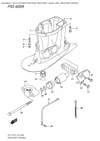 405A  -  Drive Shaft Housing (405A -   )