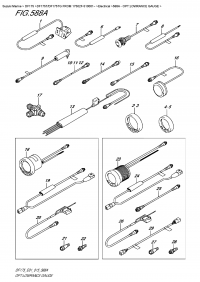 588A  -  Opt:lowrance  Gauge (588A - :  Lowrance)