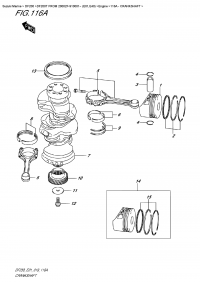 116A  -  Crankshaft (116A - )