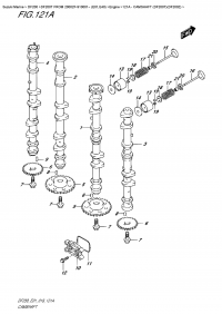 121A  -  Camshaft (Df200T)(Df200Z) (121A -   (Df200T) (Df200Z))