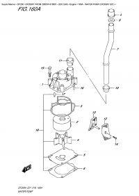 160A  -  Water Pump (Df200At  E01) (160A -   (Df200At E01))