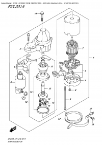 301A  -  Starting  Motor (301A -  )